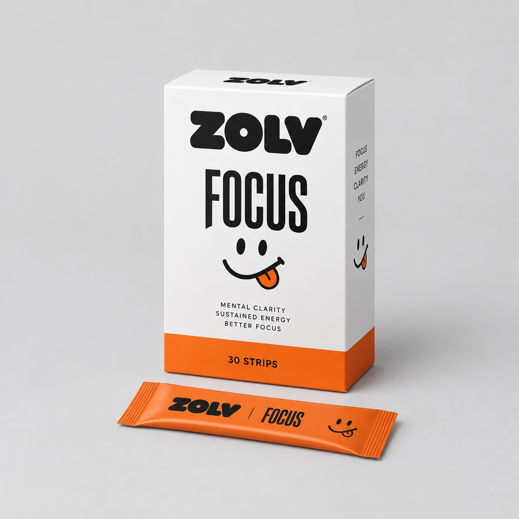 ZOLV Focus pack with sachet